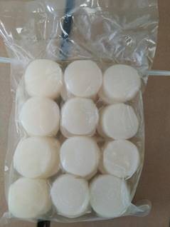 boiled white radish