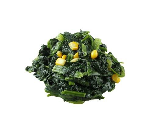 调理玉米粒菠菜